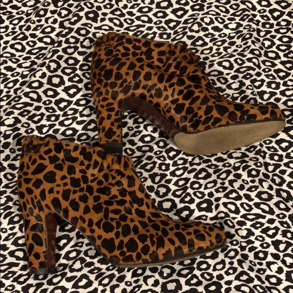 Leopard Booties
